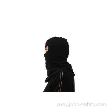 Black and white Flame retardant headgear